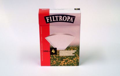 Picture of White paper filter size 4