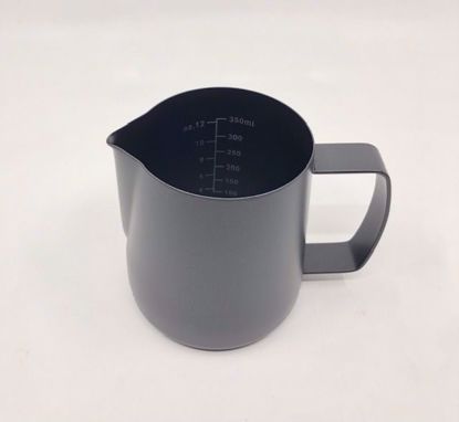 Picture of Milk Frothing Pitcher S.S. black 350ml 