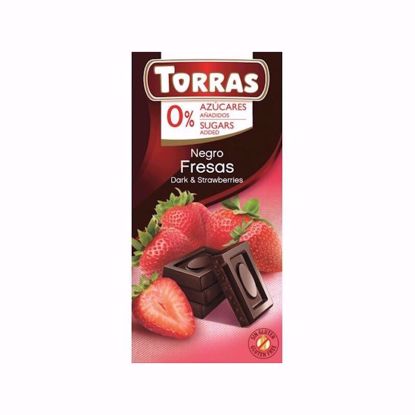 Picture of Torras Dark & Strawberry Free sugar  