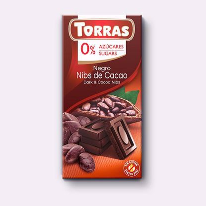 Picture of Torass Dark & cocoa Nib Free Sugar  